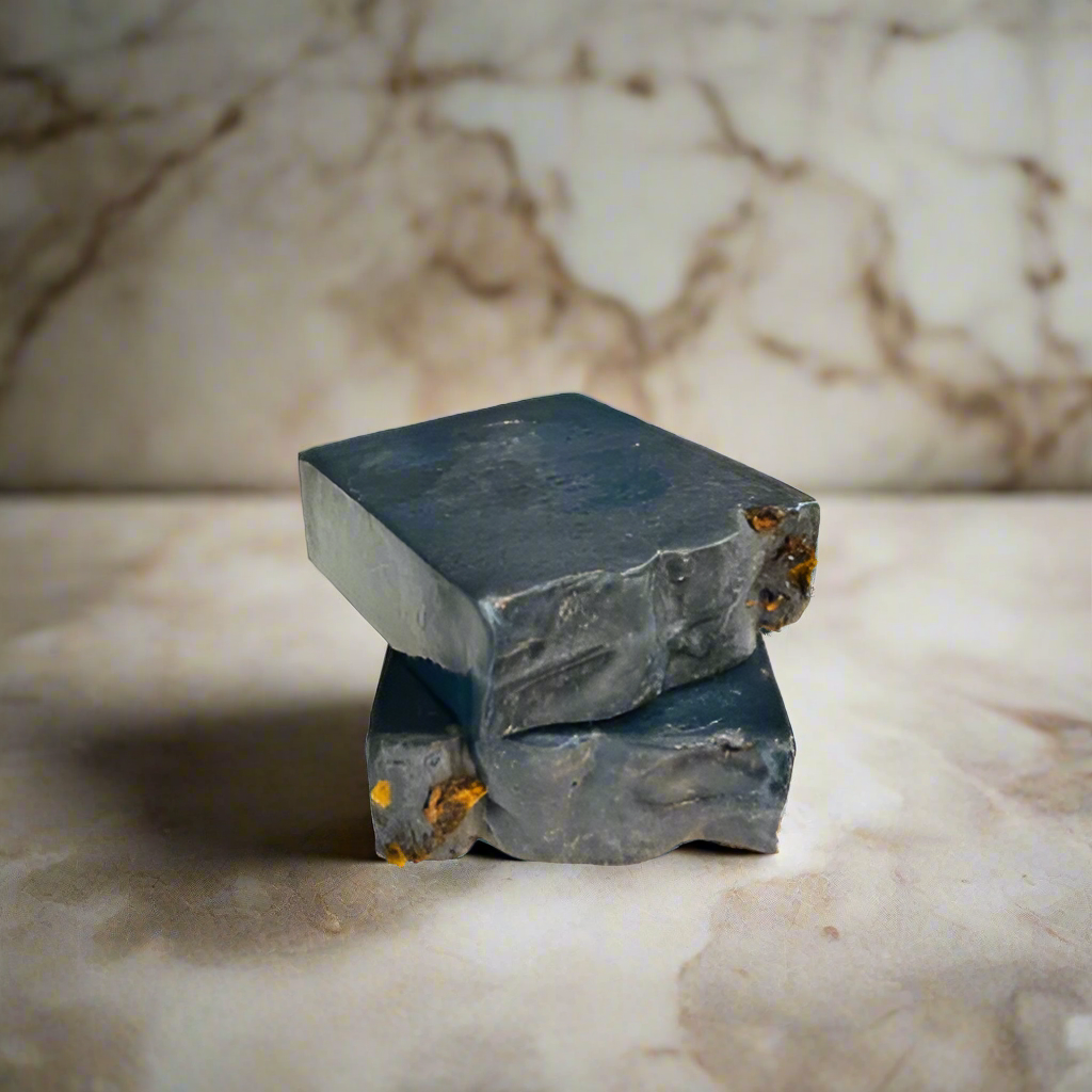 Charcoal Cleanse with Geranium Detoxing Face/Bar Soap