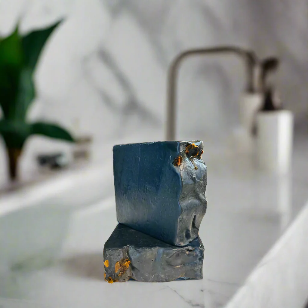 Charcoal Cleanse with Geranium Detoxing Face/Bar Soap