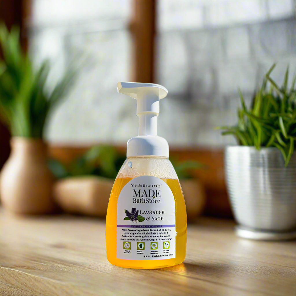 Sage & Lavender natural plant based Foaming Hand Soap