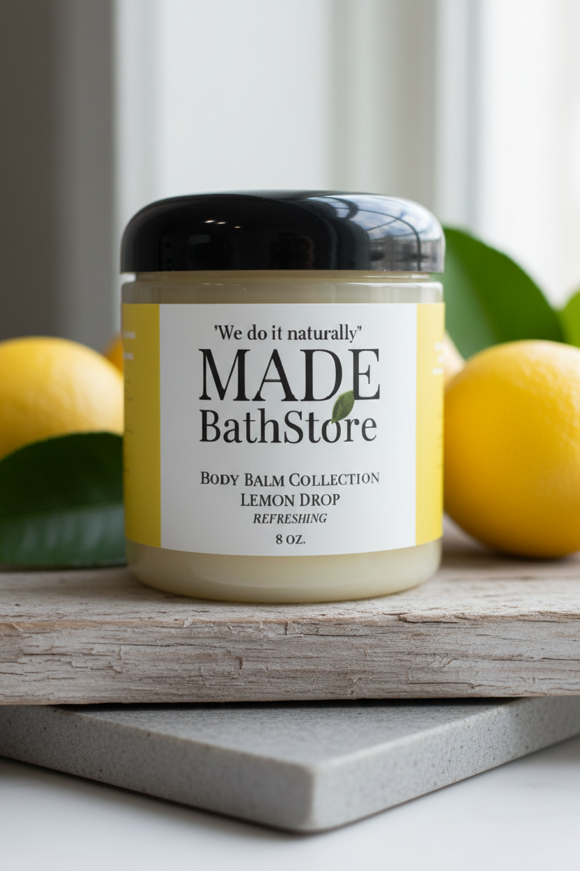 Lemon Drop Body Balm with Vanilla