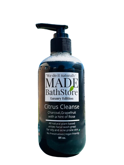 Citrus Rose with Charcoal Face Wash
