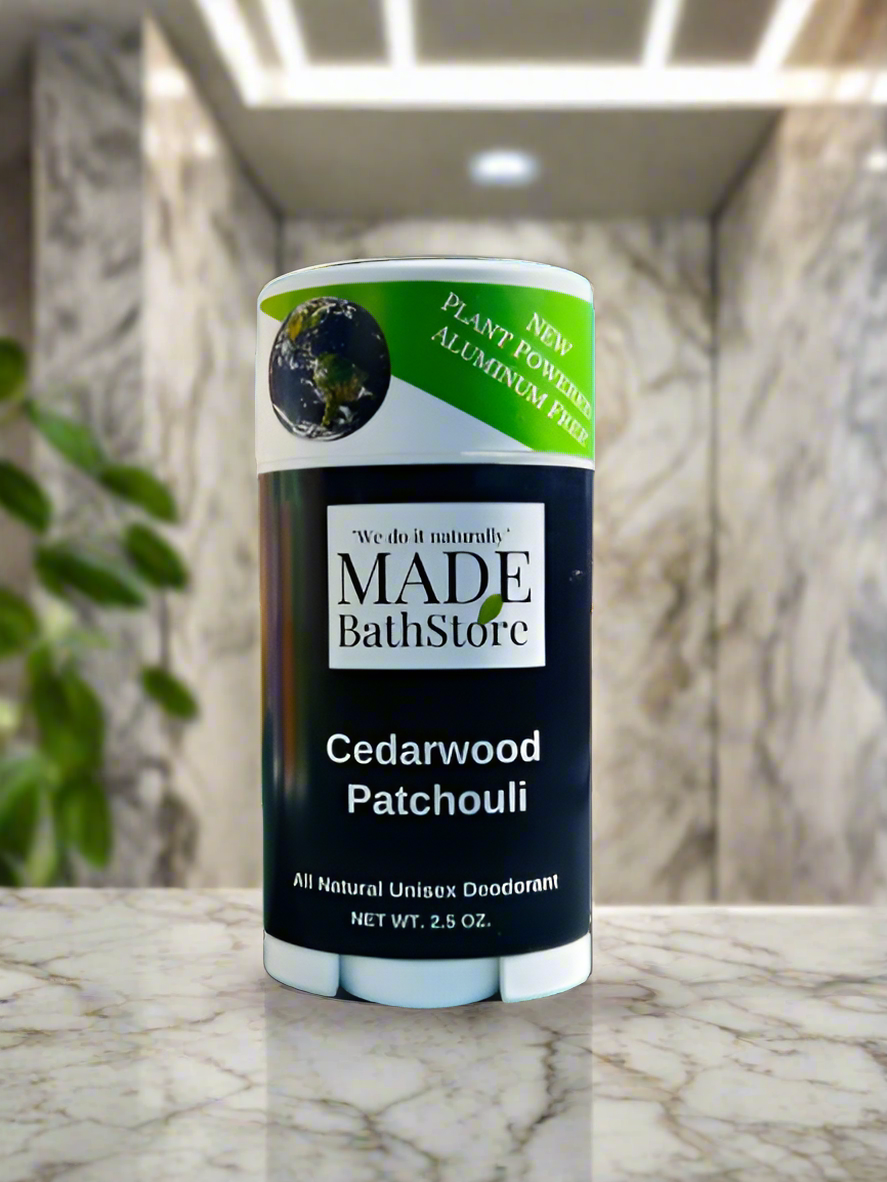 Cedarwood & Patchouli Aluminum Free Natural Deodorant
