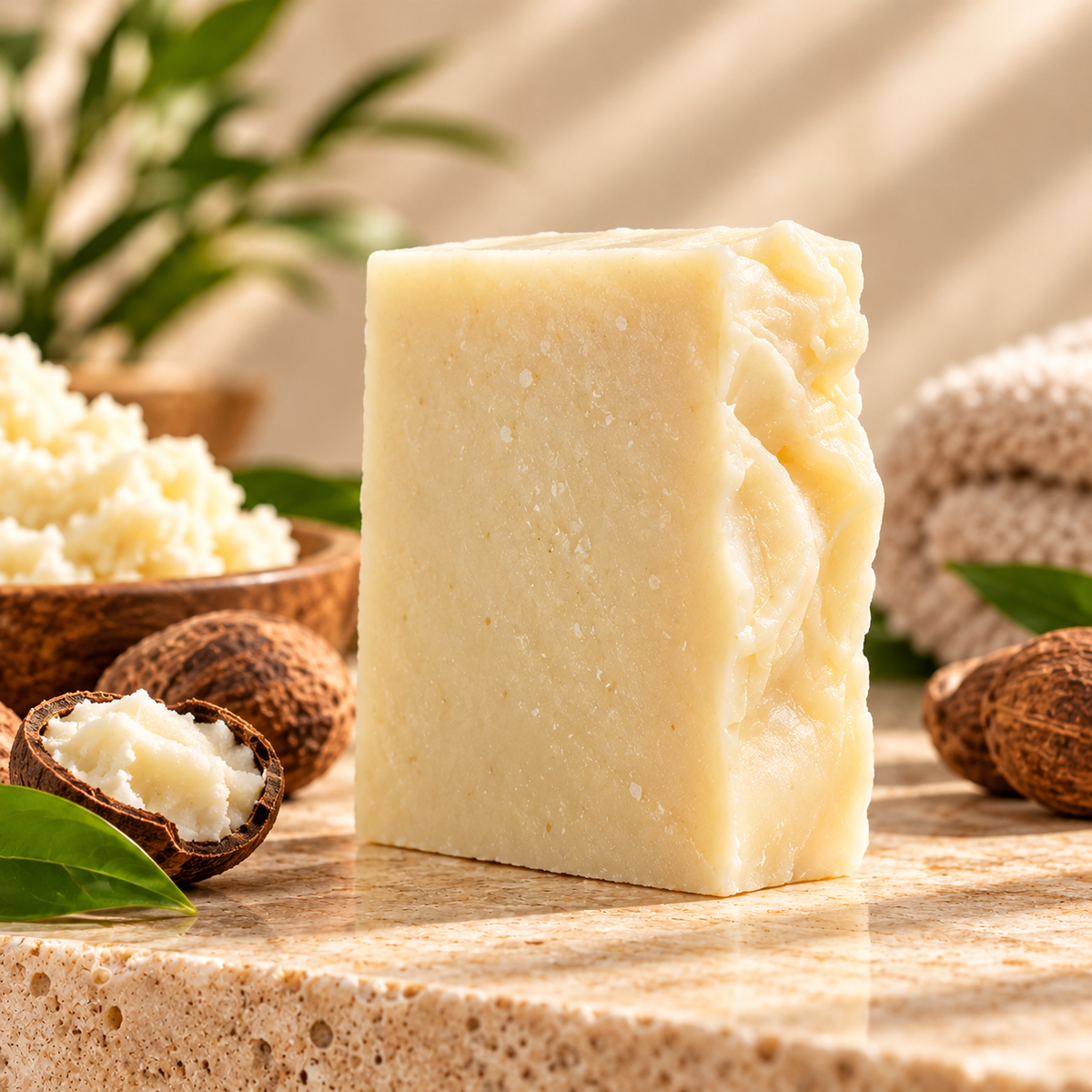 Pure Shea Butter Bar Soap