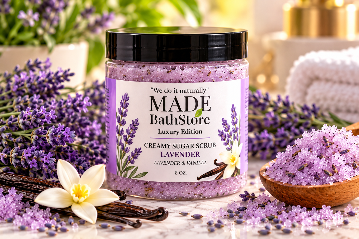 Lavender Sugar Scrub