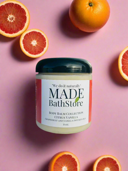 Citrus & Vanilla Skin Softening Body Balm