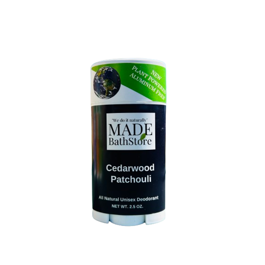 Cedarwood & Patchouli Aluminum Free Natural Deodorant